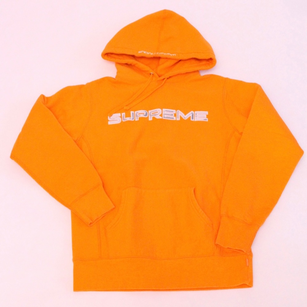 Supreme Orange Hoodie